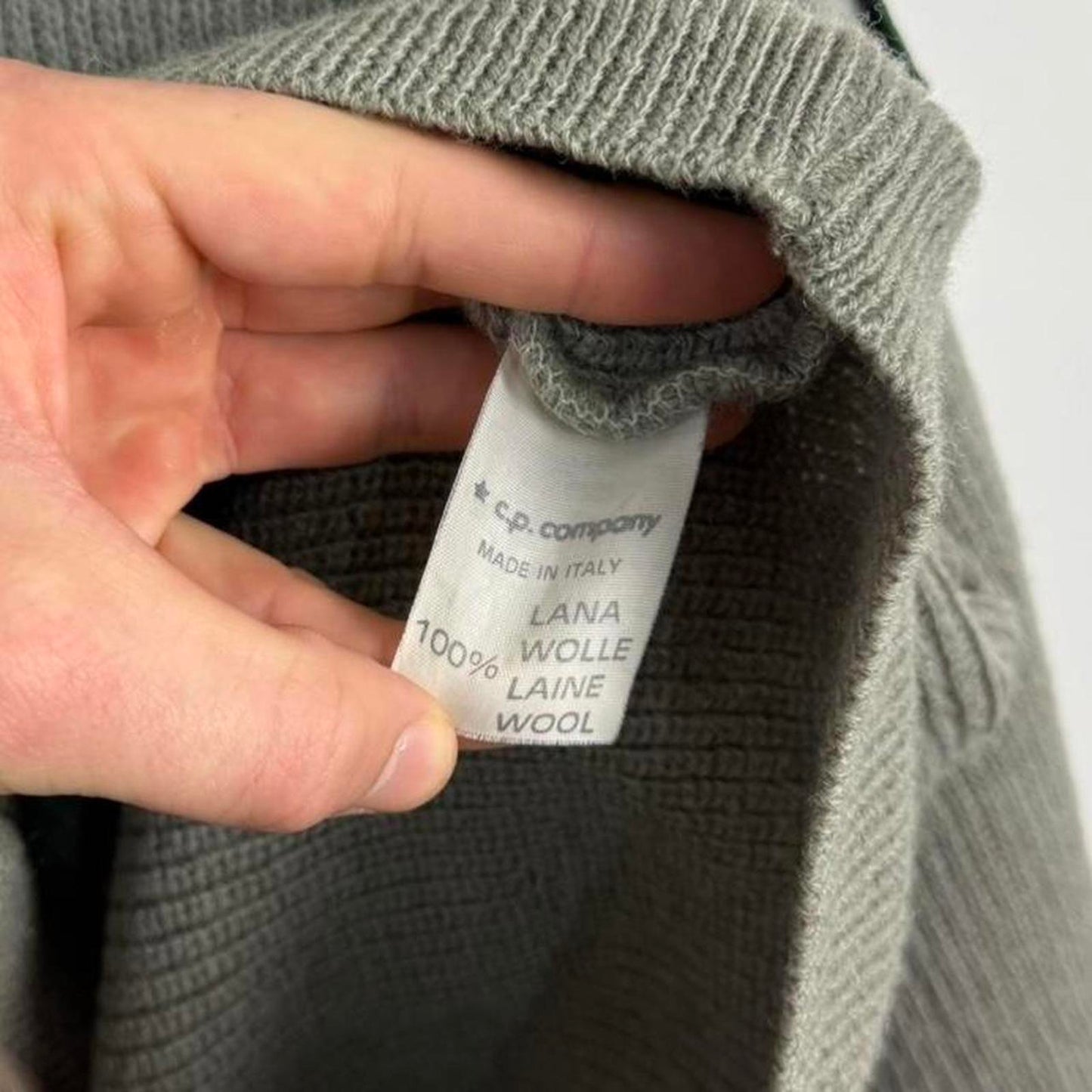 1989s Stone Island Button Cardigan Knit (L)