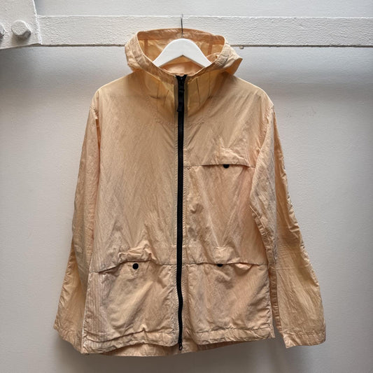 Stone Island 50 Fili Folded Marina Print Jacket – Peach (M)