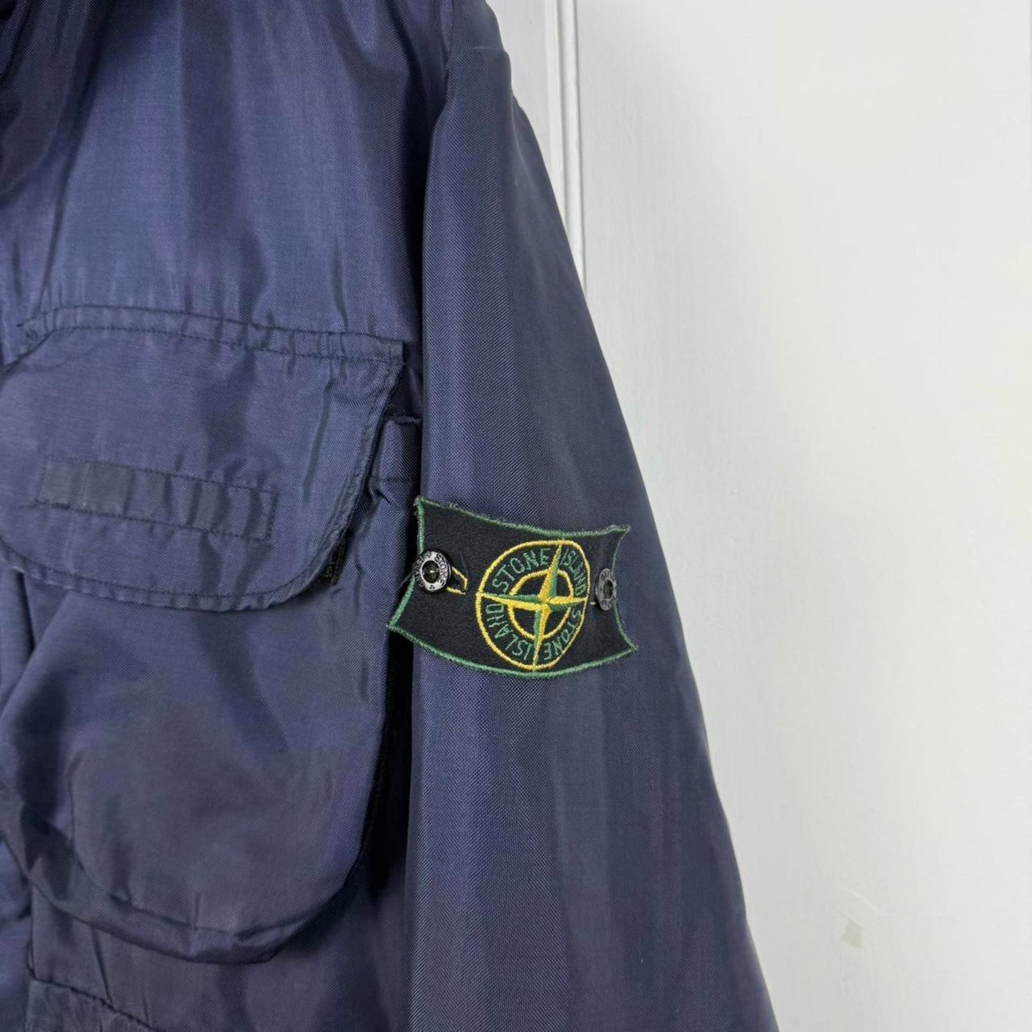 1995 Stone Island Formula Steel Dutch Rope Jacket in Navy (L)