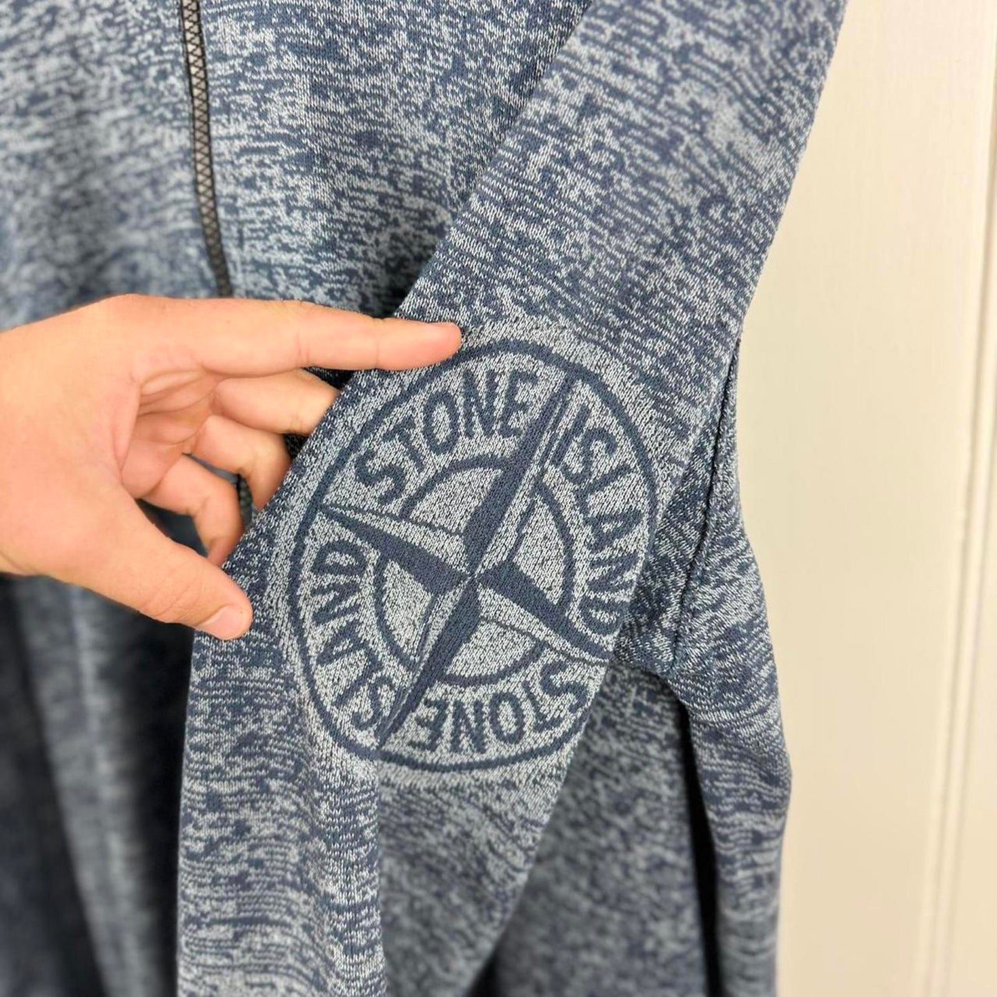 Stone Island Compass Logo Zip Jumper (XXL)