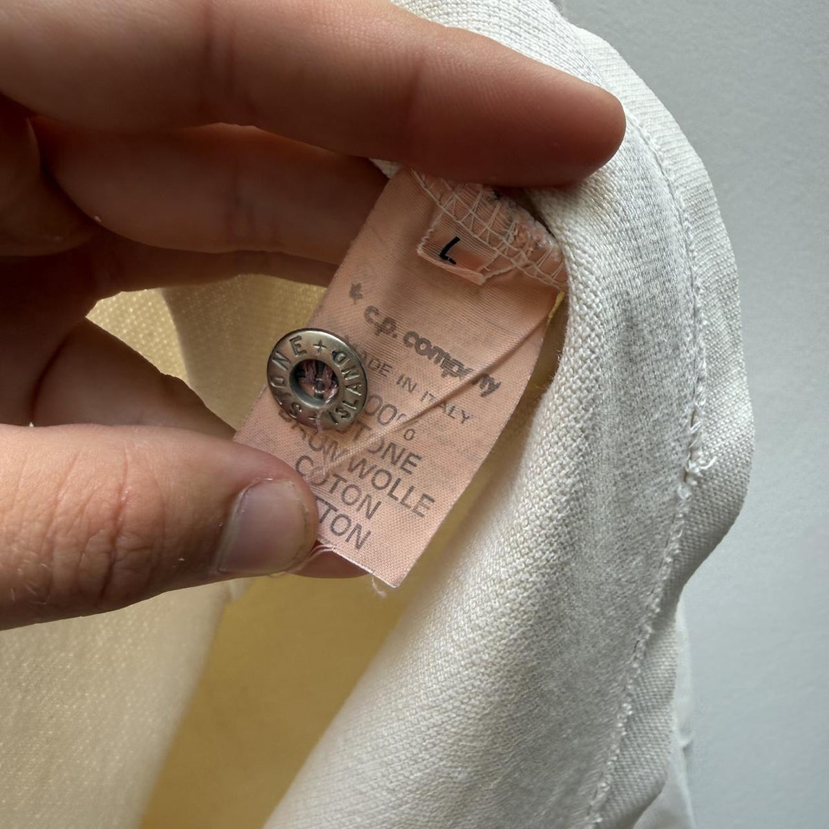 1980’s Stone Island Marina Polo Shirt LS (L)