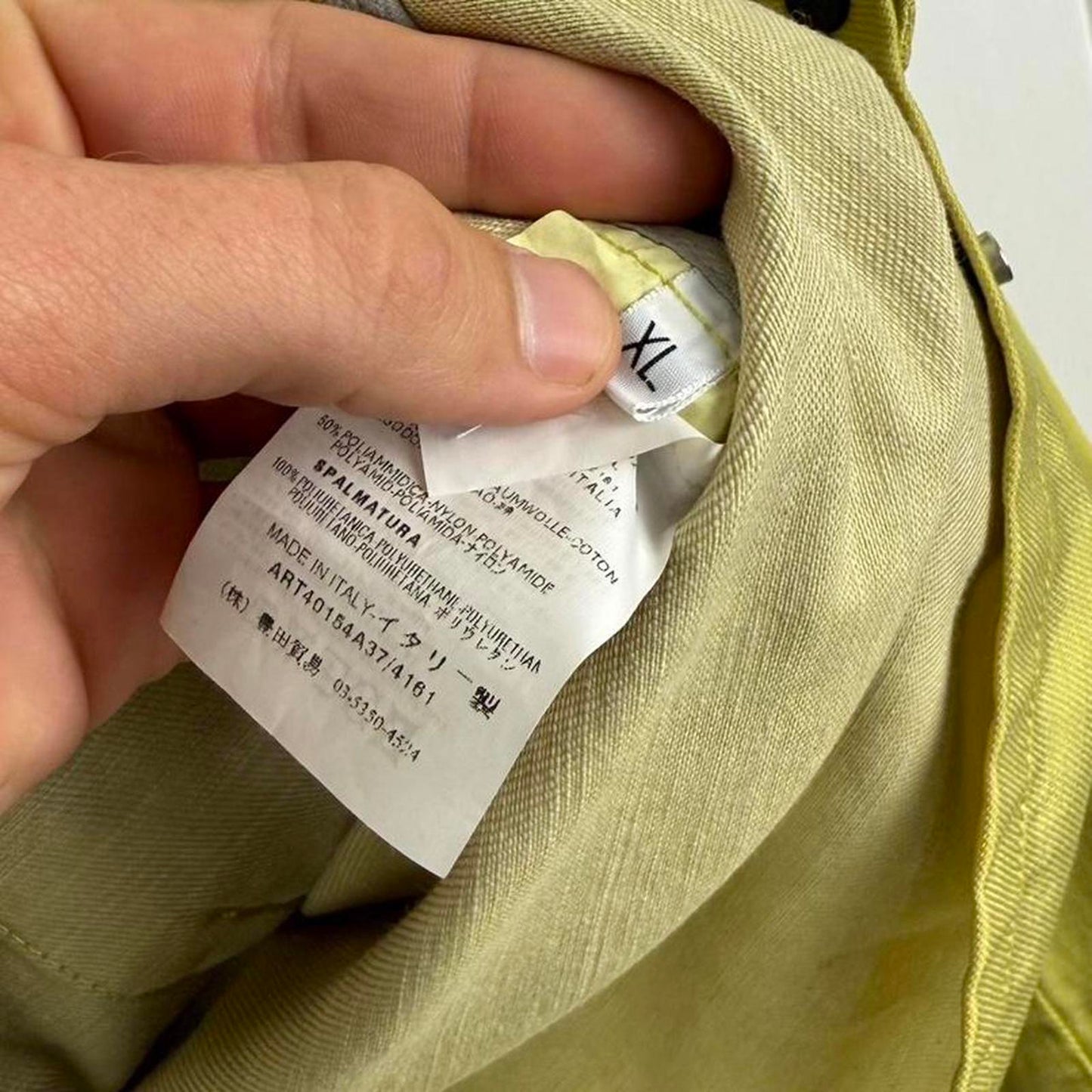 Stone Island 2004 Lino Flax Jacket (XL)