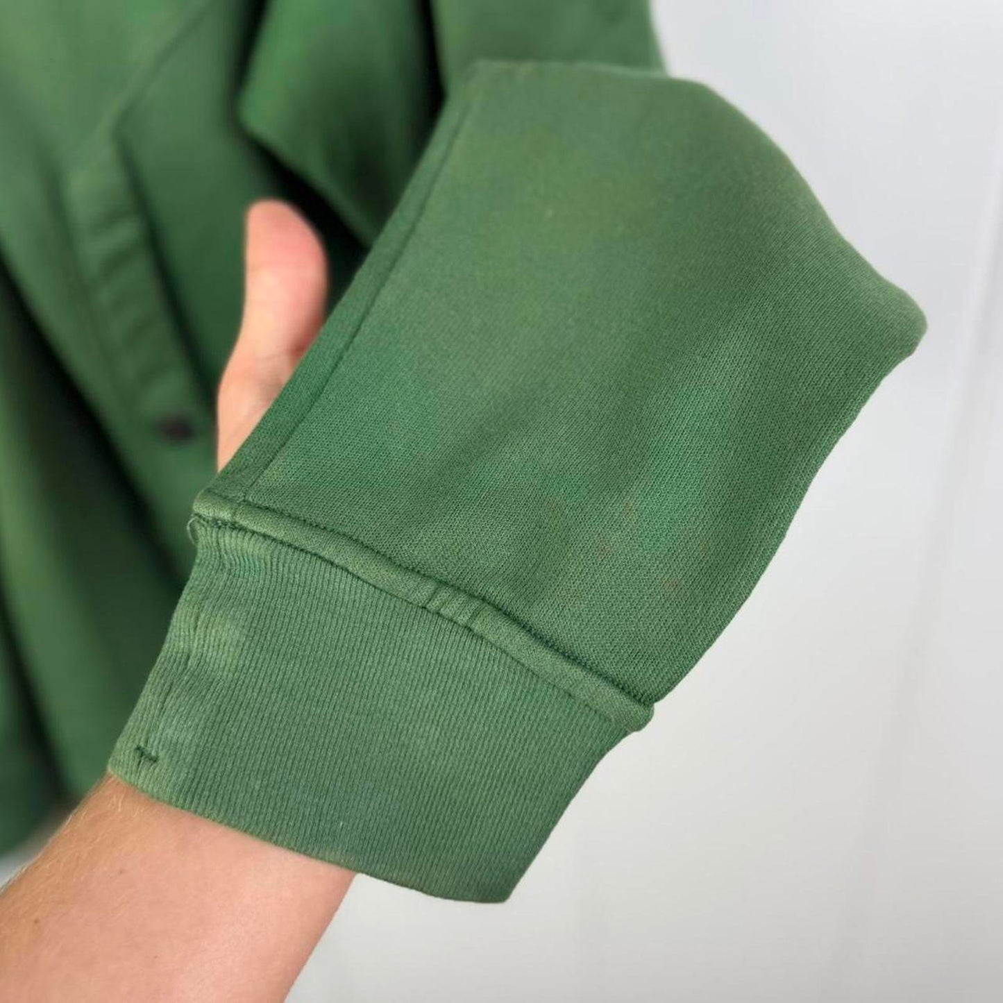 Stone Island Green Full Zip Sweatshirt (L)