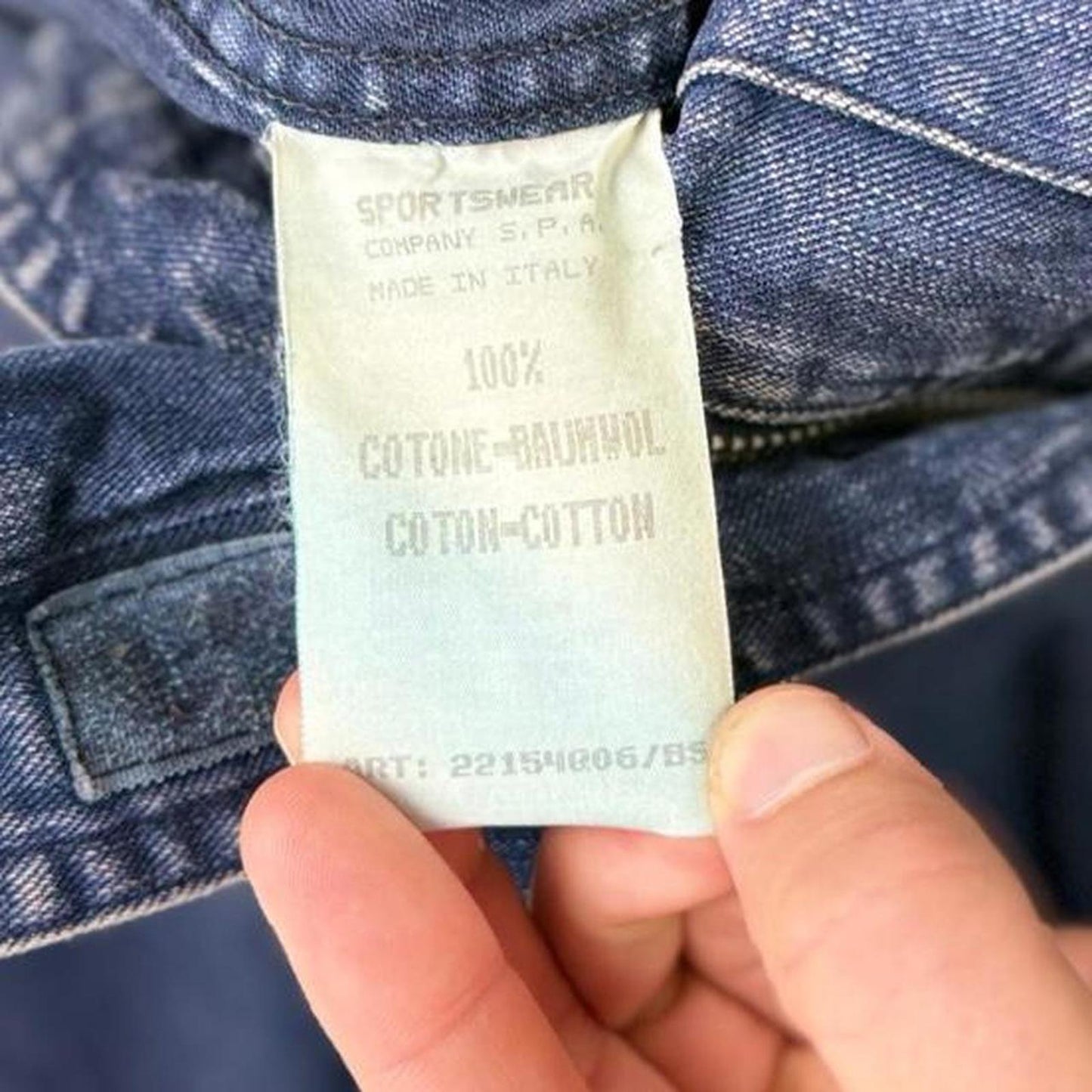 1995 Stone Island Denim Carpenter Jacket (XL)