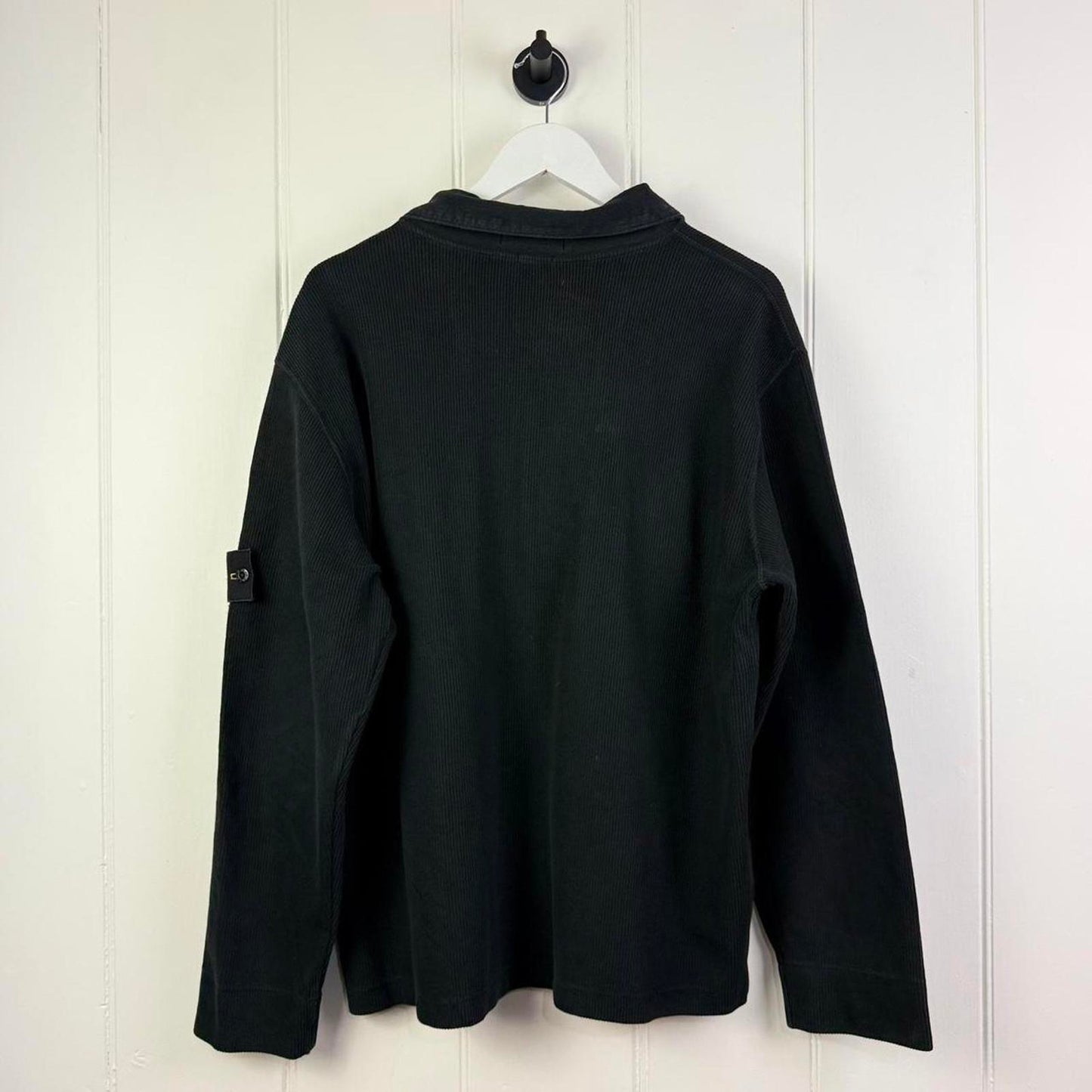 Early 2000’s Stone Island Ribbed Cotton Q Zip (XL)
