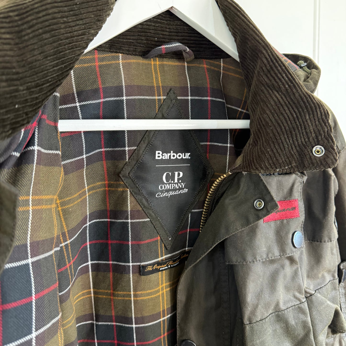 CP Company x Barbour Multi Pocket 500 Mille Waxed Jacket