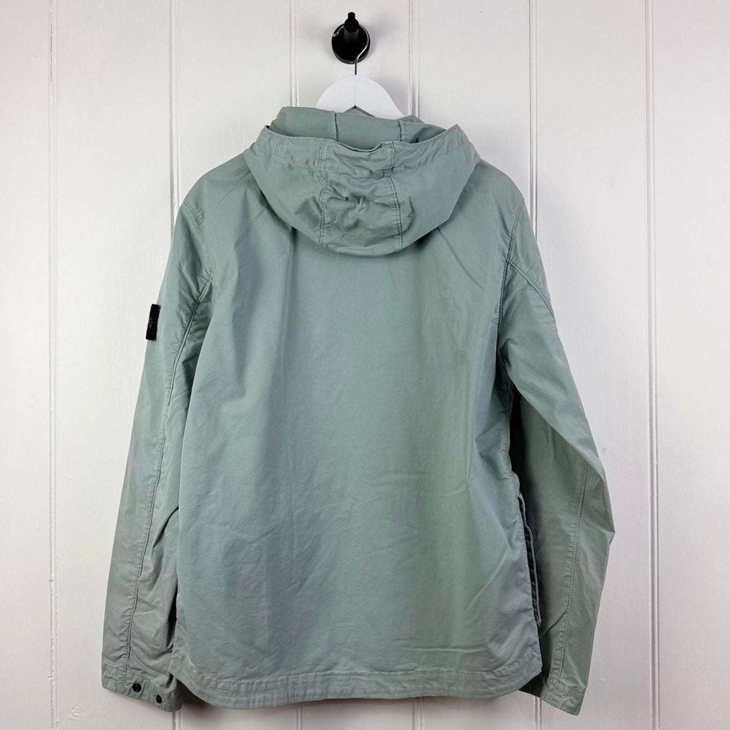 Stone Island Supima® Cotton Twill Stretch-TC Hooded Jacket (L)