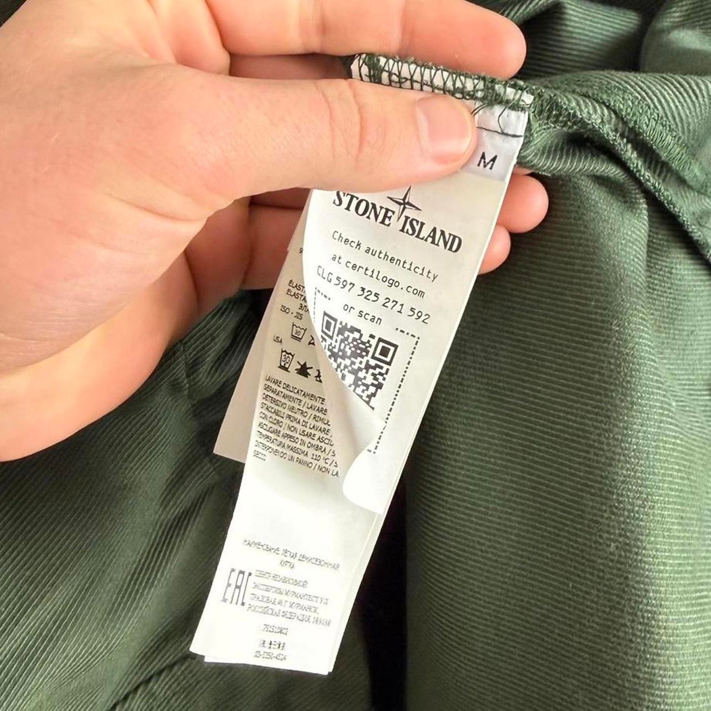Stone Island Heavy Cotton Smock Pullover Green (M)