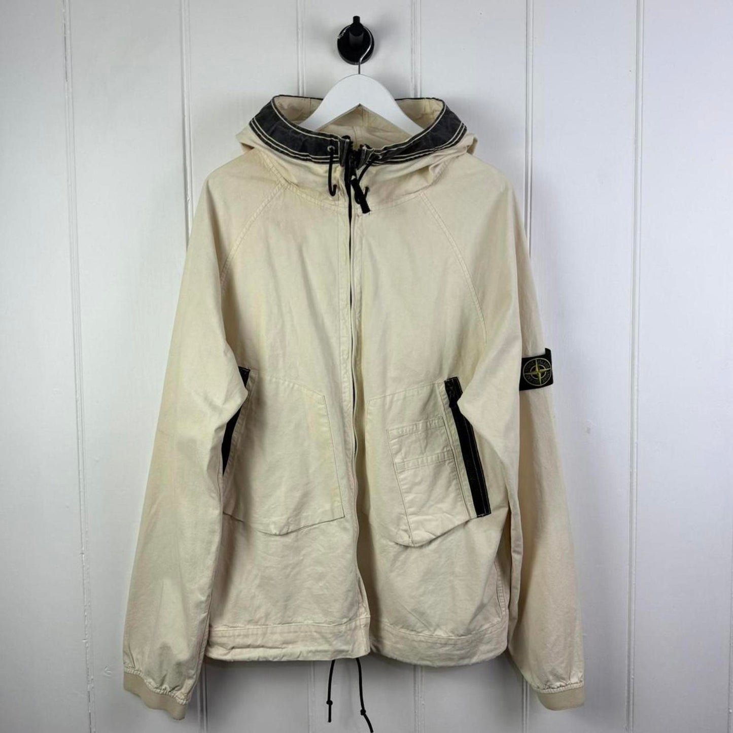 Stone Island 2006 Resin Canvas Utility Jacket (XL)