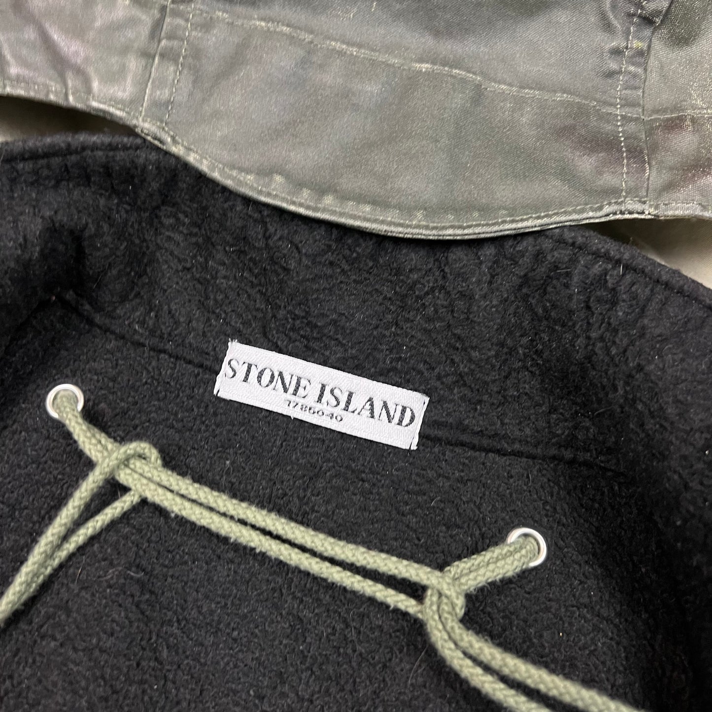 AW09 Stone Island Waxed Ice Dutch Rope Jacket