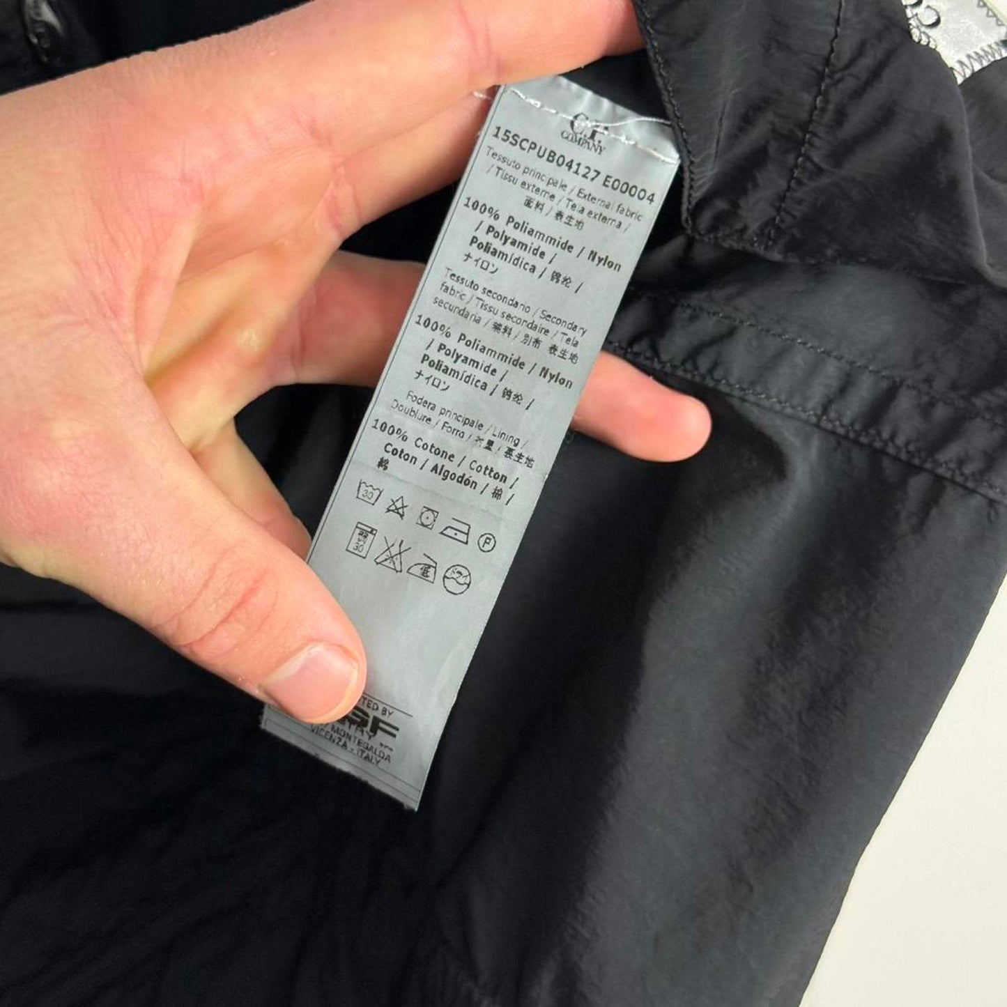 C.P. Company Nylon Multi Pocket Goggle Jacket Black (M)