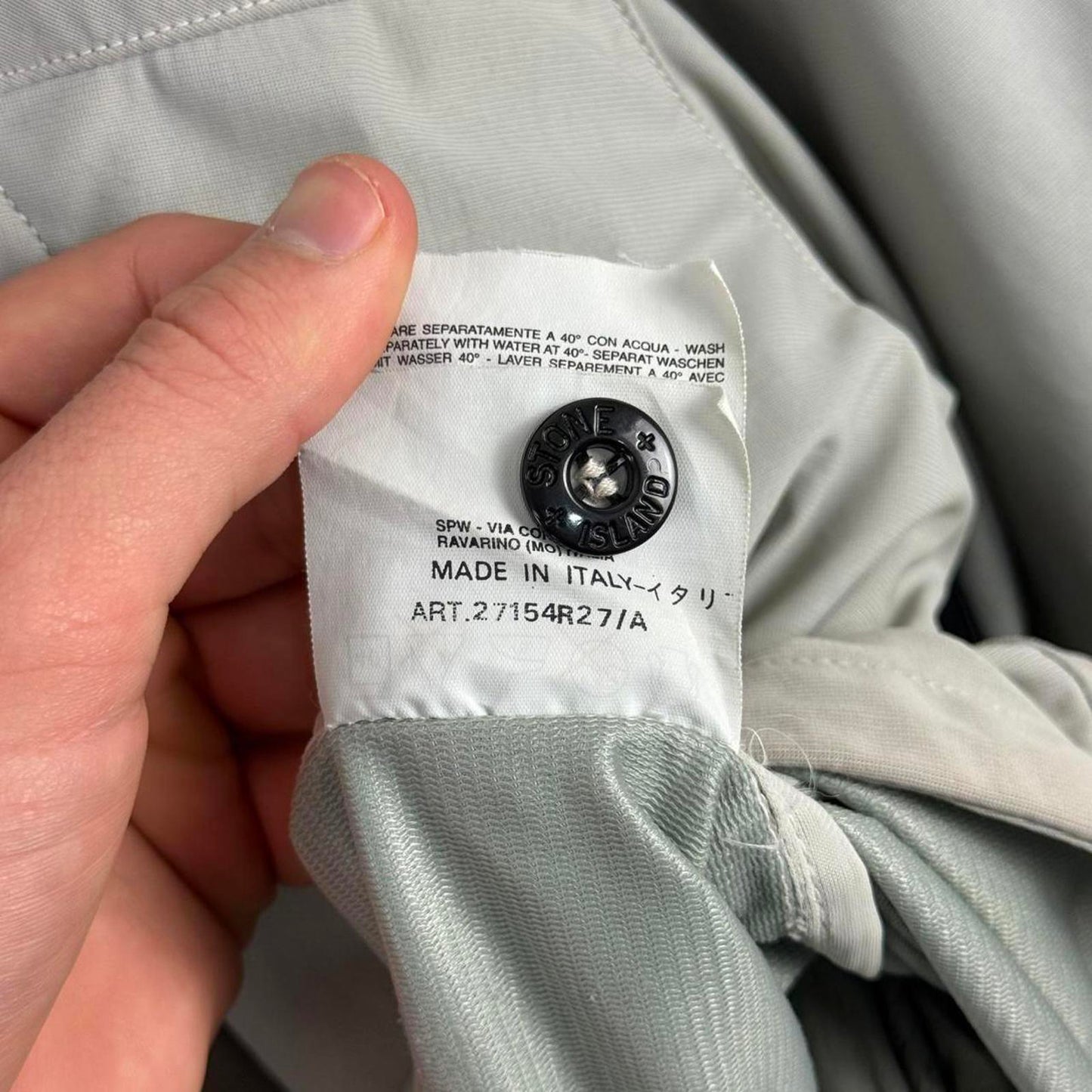 1997 Stone Island Dutch Rope Nylam Parka Jacket (XXL)