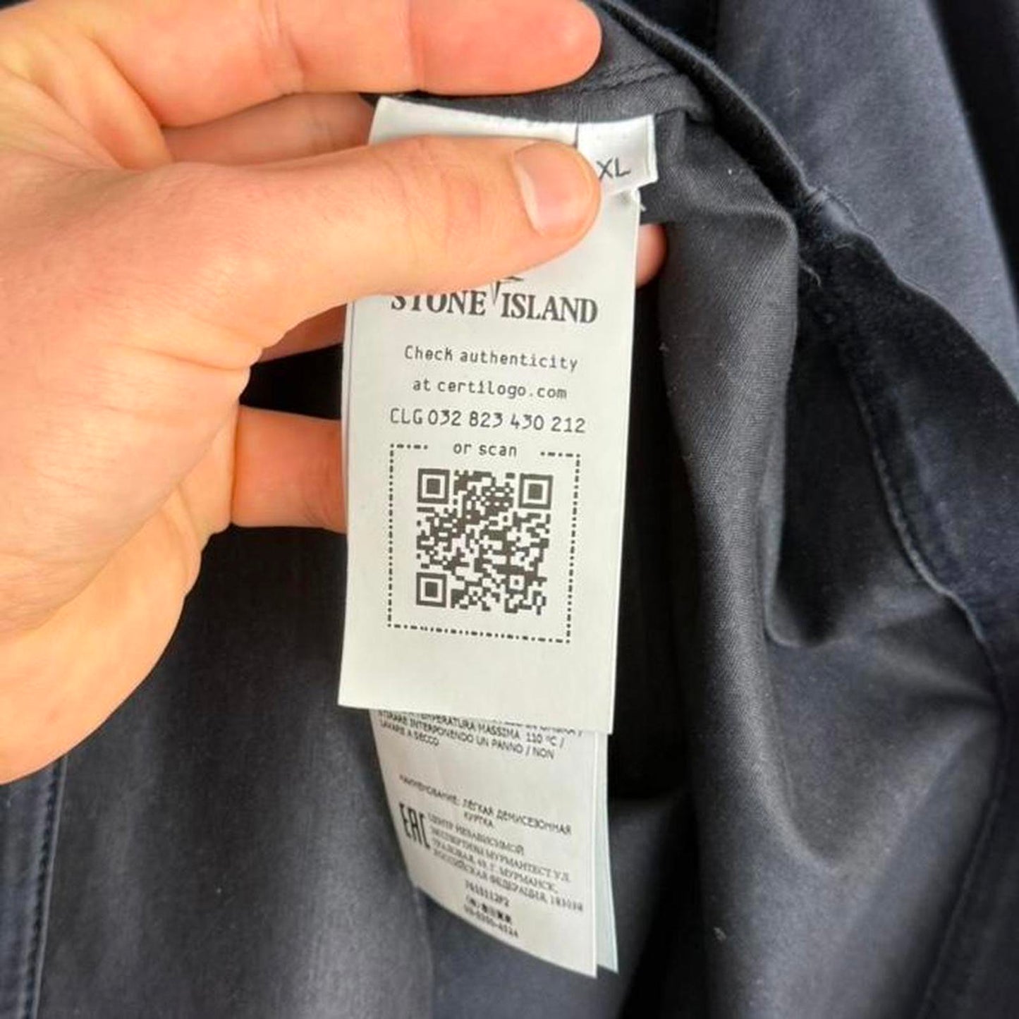 Stone Island Ghost Collection Zip Overshirt (XL)