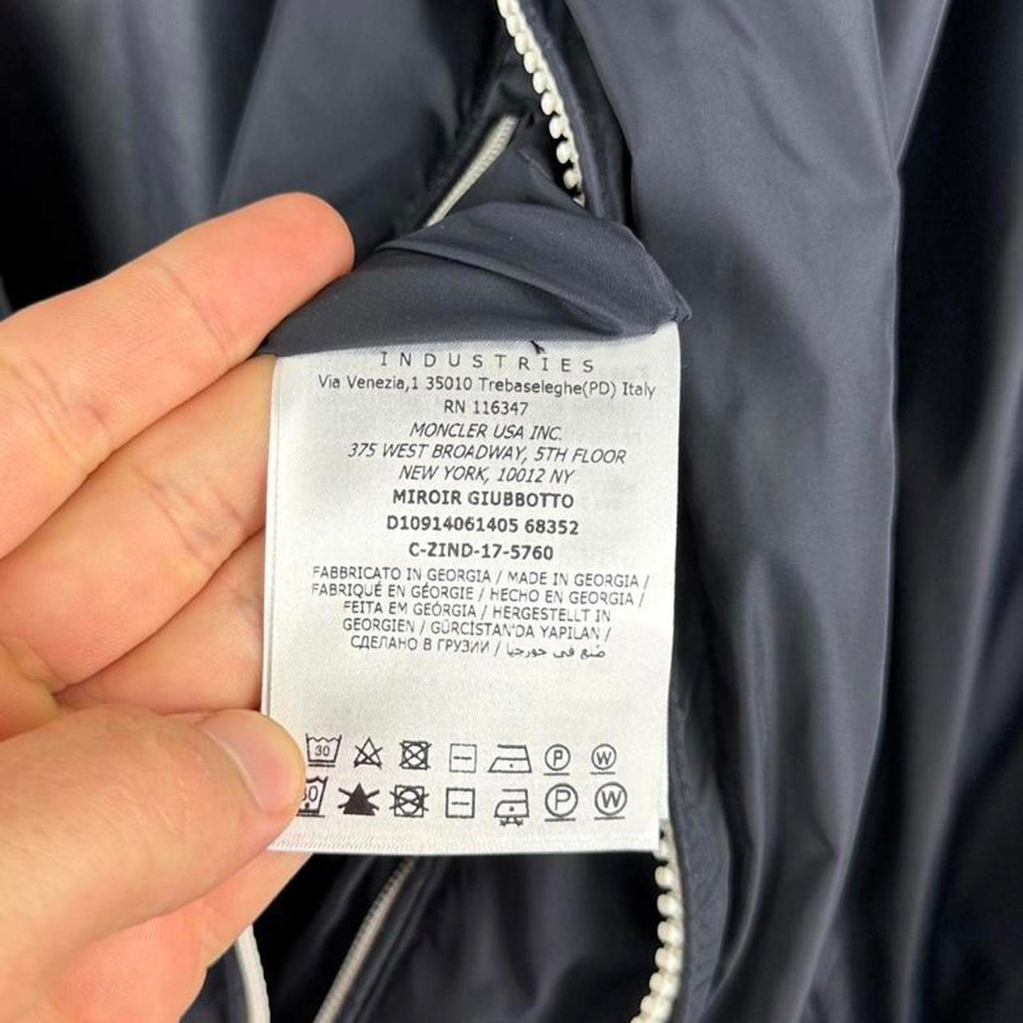 Moncler Miroir Bomber Jacket (M/L)