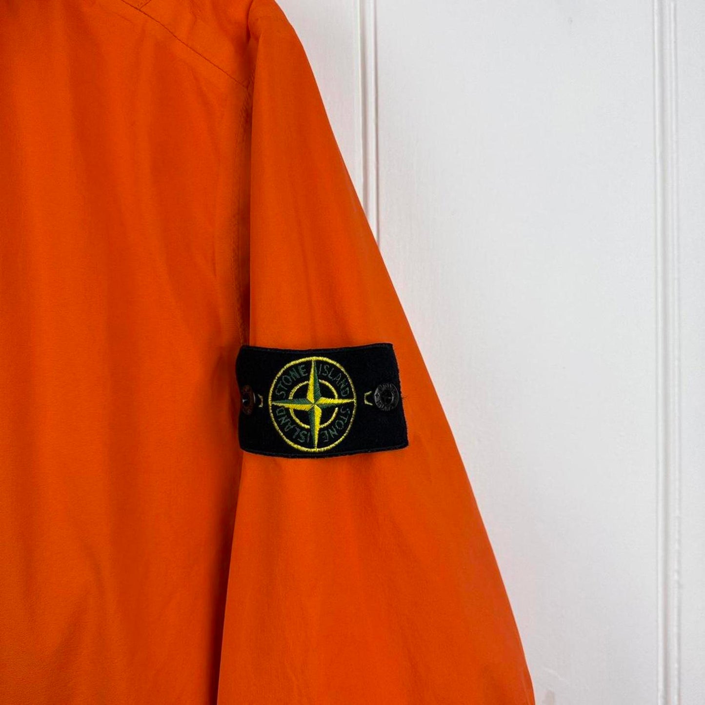 Orange Stone Island Garment Dyed Performance Tela Jacket (L)