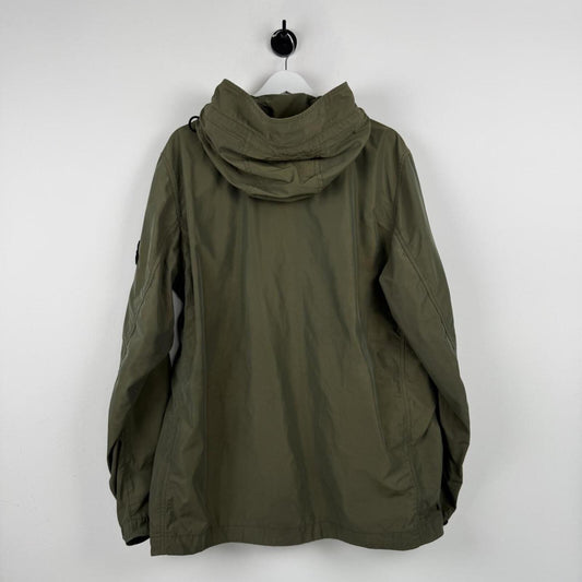 Stone Island Micro Reps Hooded Jacket Olive (XL)