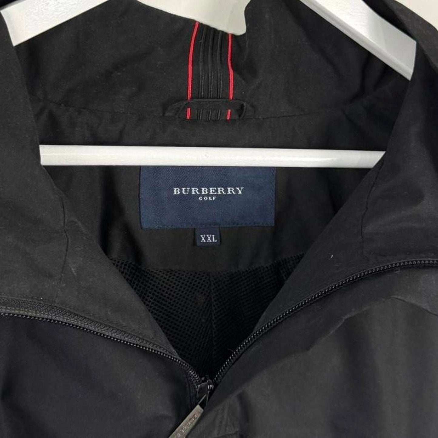 Burberry Golf Pullover Jacket Black (XXL)