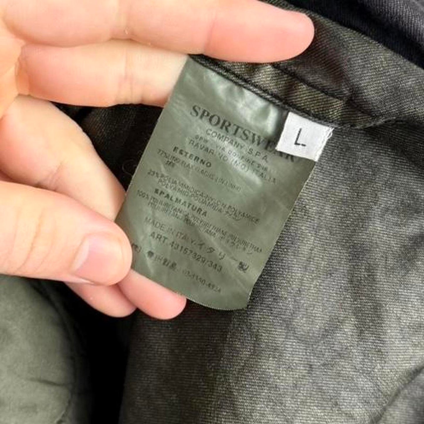 Stone Island Dutch Rope Fishtail Parka Jacket (Fits XL/XXL)