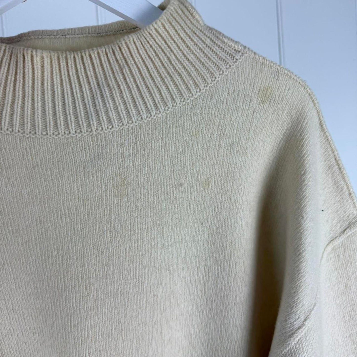 Stone Island Wool Knit Cream (XL)