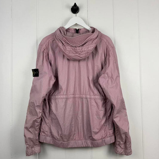 Stone Island Membrana TC Hooded Jacket Pink (L)