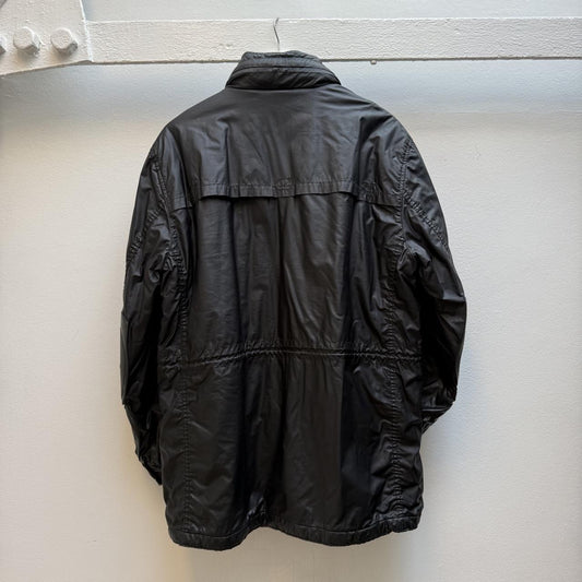 Stone Island 30th Anniversary Mussola Gommata Jacket – Black (XL)