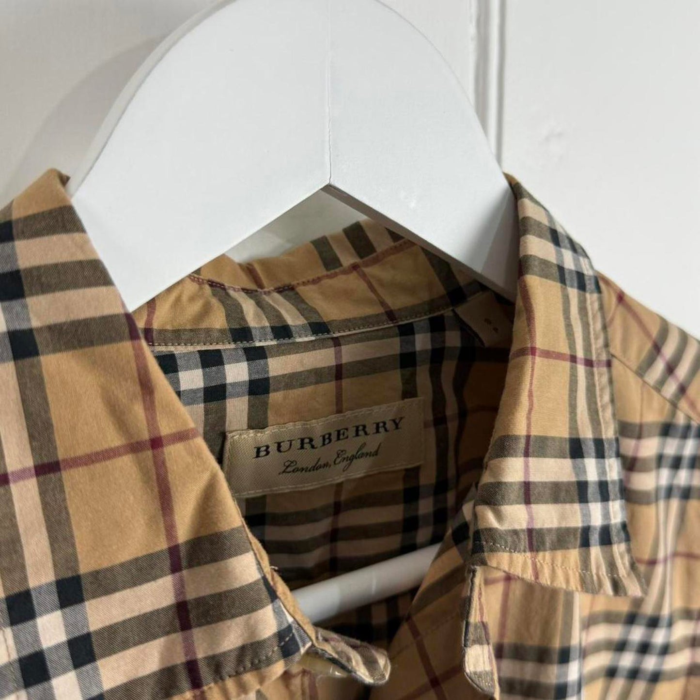 Burberry Nova Check Shirt Longsleeve (S)