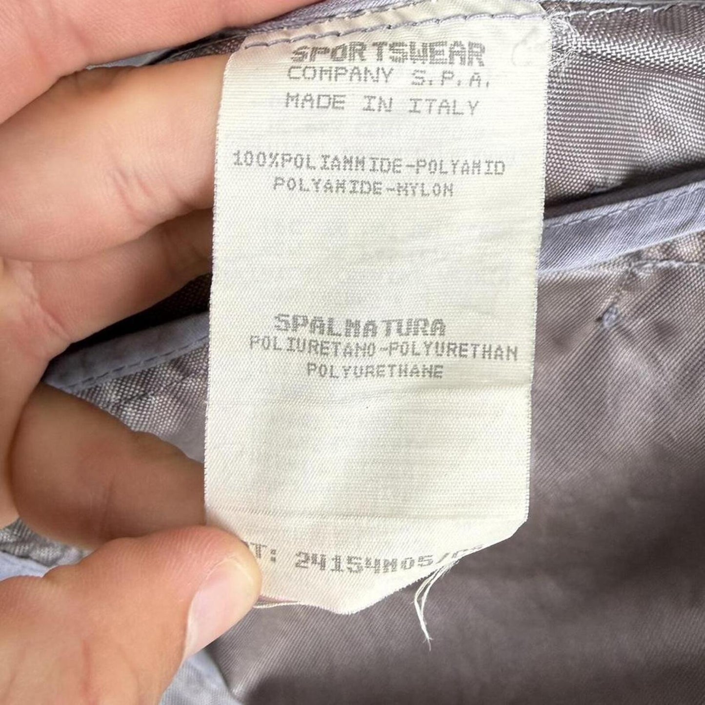 90's Stone Island Formula Steel Jacket Grey (M)