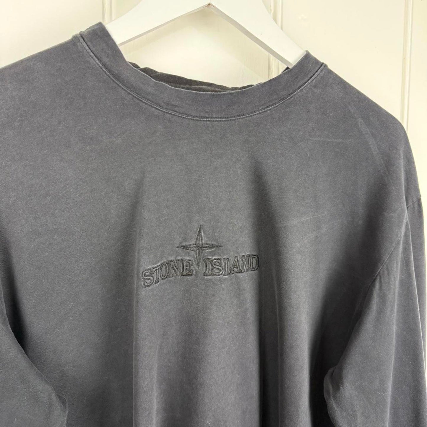 Mid 00s Stone Island Long Sleeve T-shirt (L)