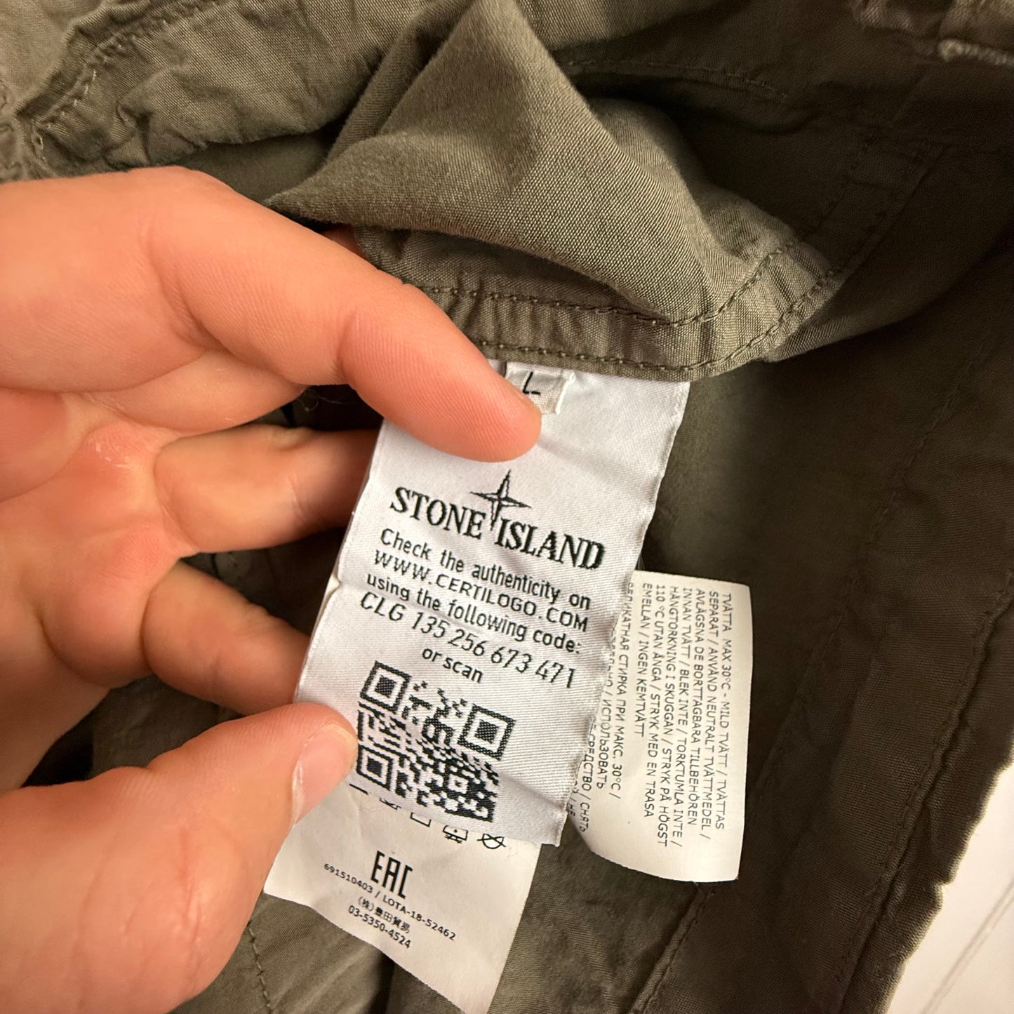 Stone Island Pullover Smock Jacket