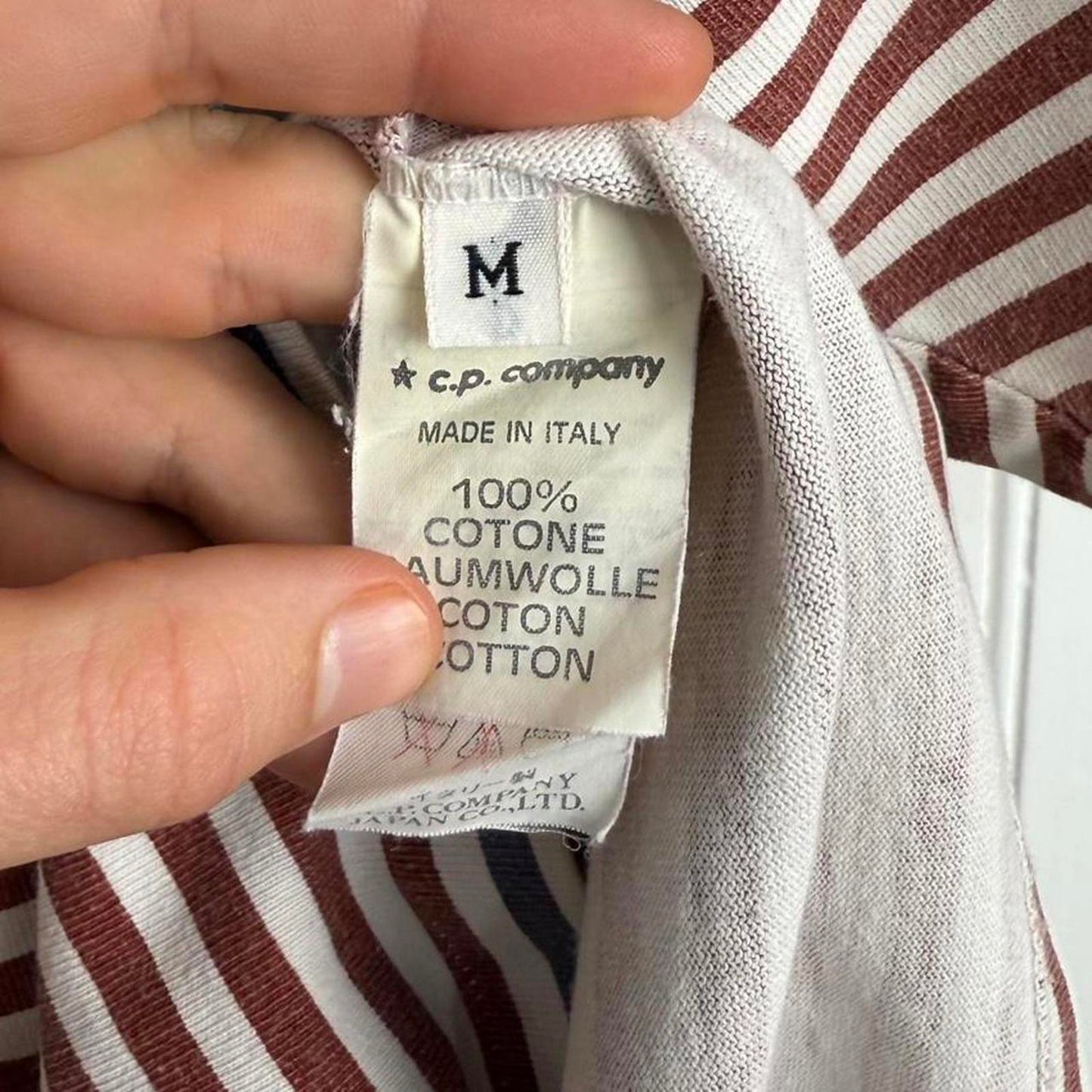 Stone Island 1980s Striped T-Shirt (M)