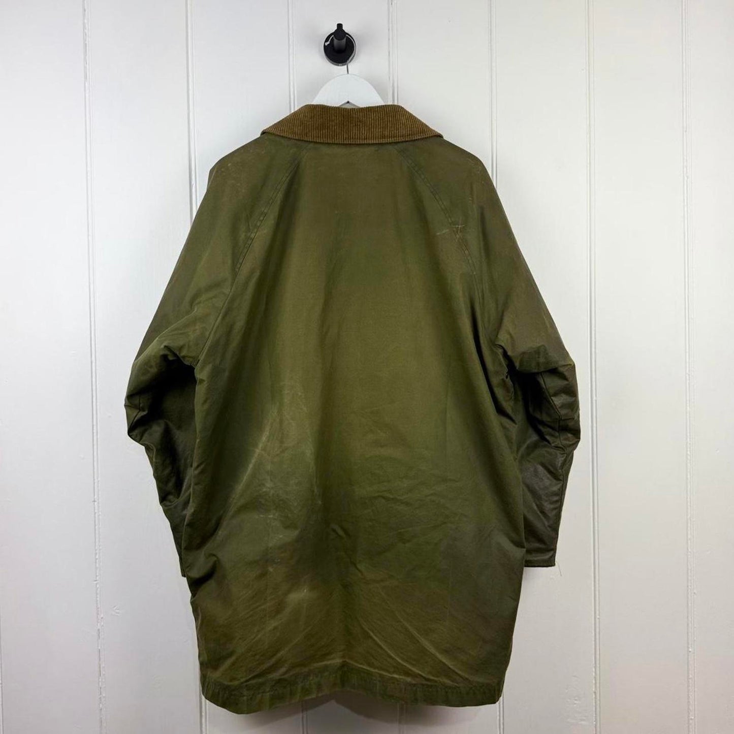 Vintage Burberry Waxed Parka Jacket (XL)