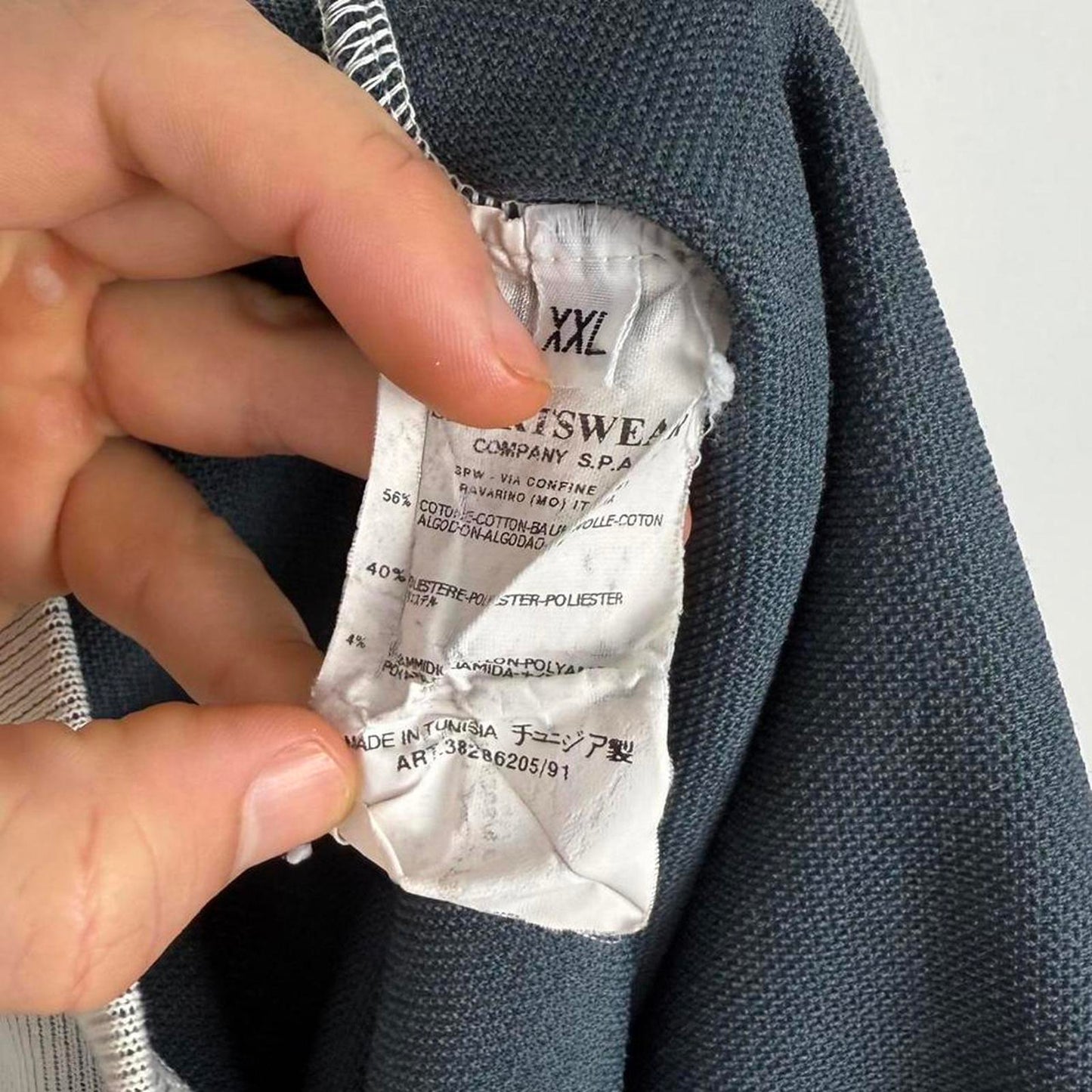 Stone Island Quarter Zip Knit Sweatshirt (XXL)