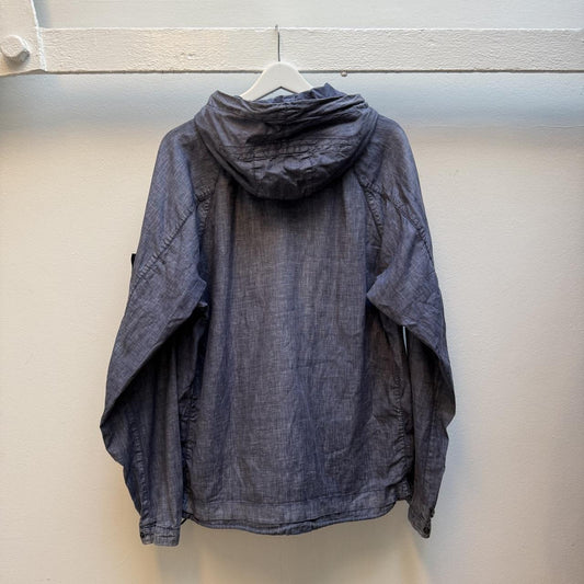 Stone Island Lino Watro Tela Hooded Jacket (L)