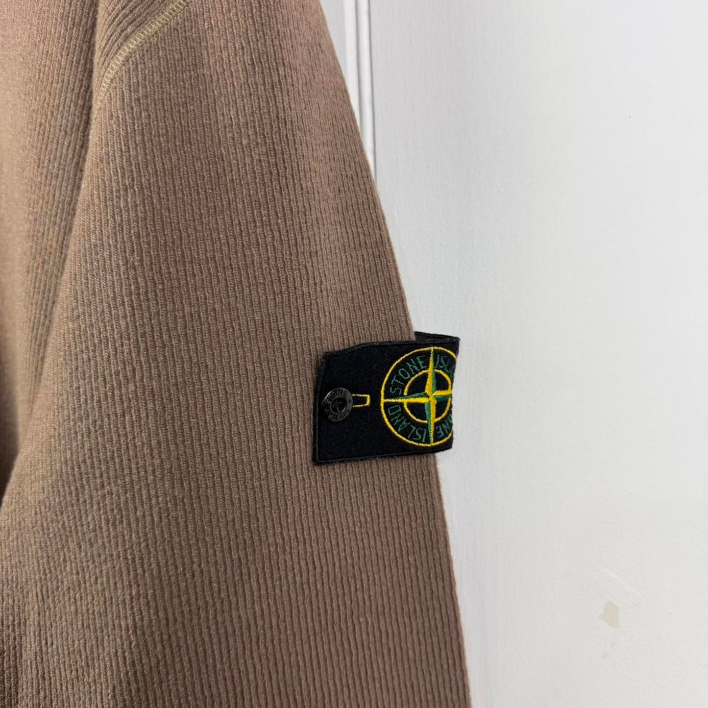 Stone Island Ribbed Knit Hoodie (XL)