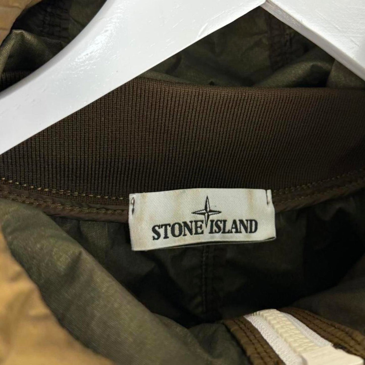 Stone Island Membrana TC Jacket in Brown (M)