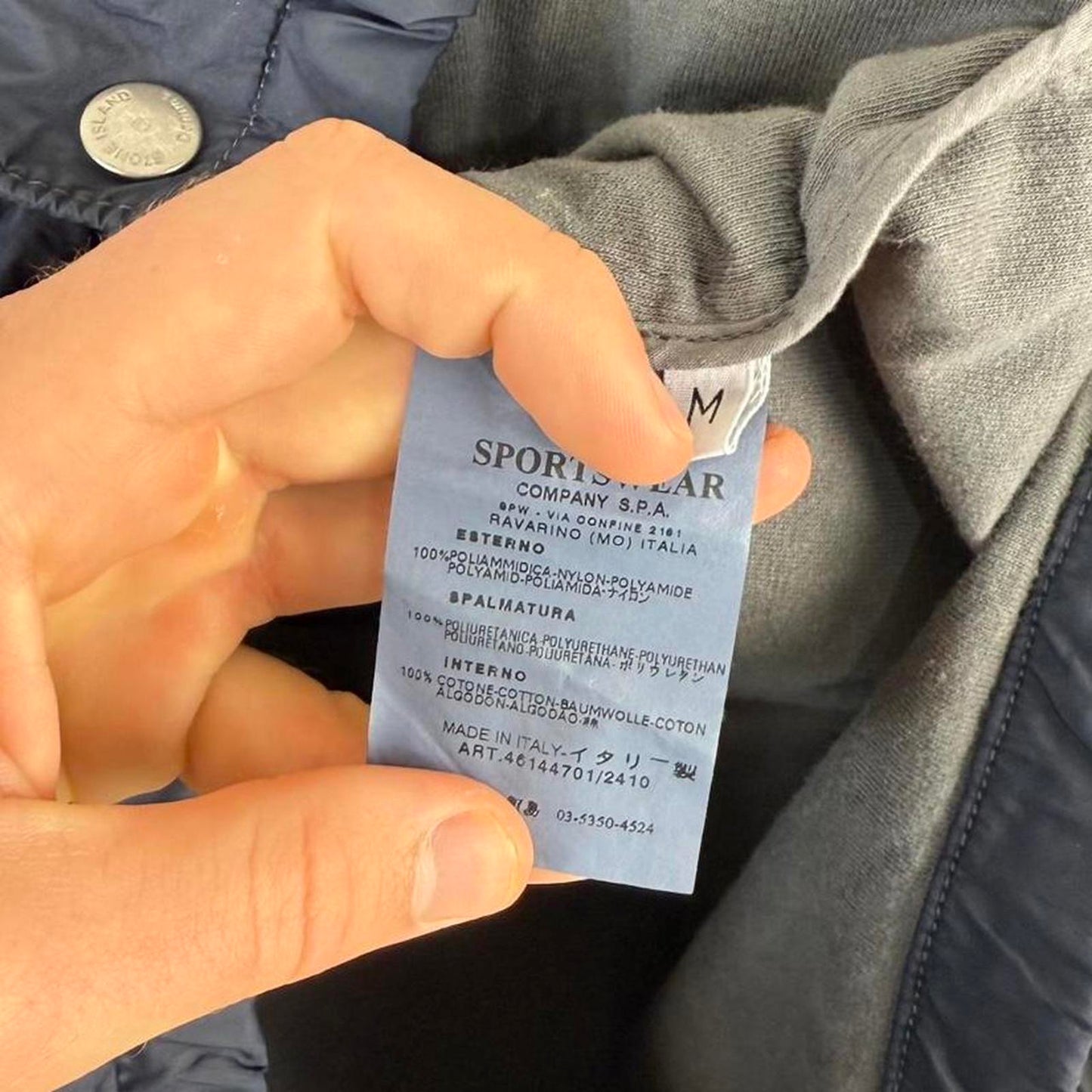 Stone Island Denims Coaches Jacket (M)