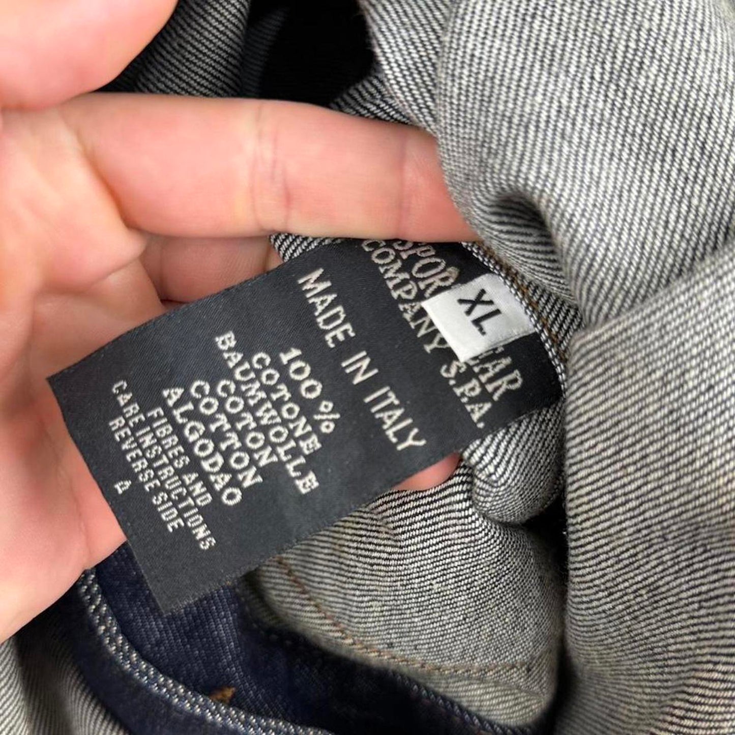 Stone Island Denims Logo Shirt / Jacket (XL)