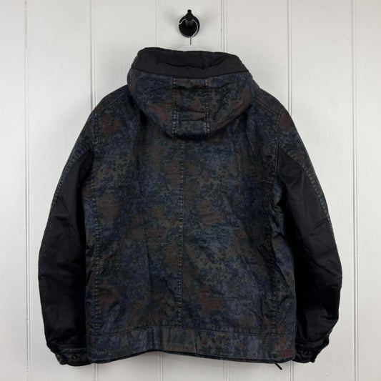 Stone Island Raso Gommato Camo Print OVD Jacket (L)