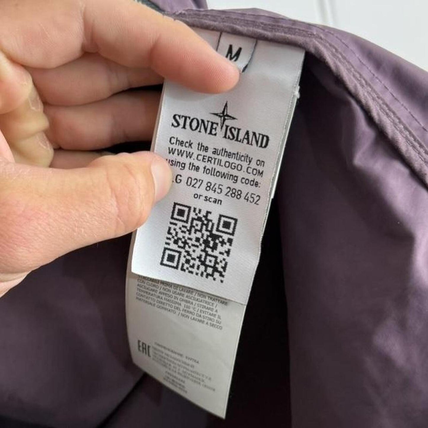 Stone Island Micro Reps Hooded Jacket (M)