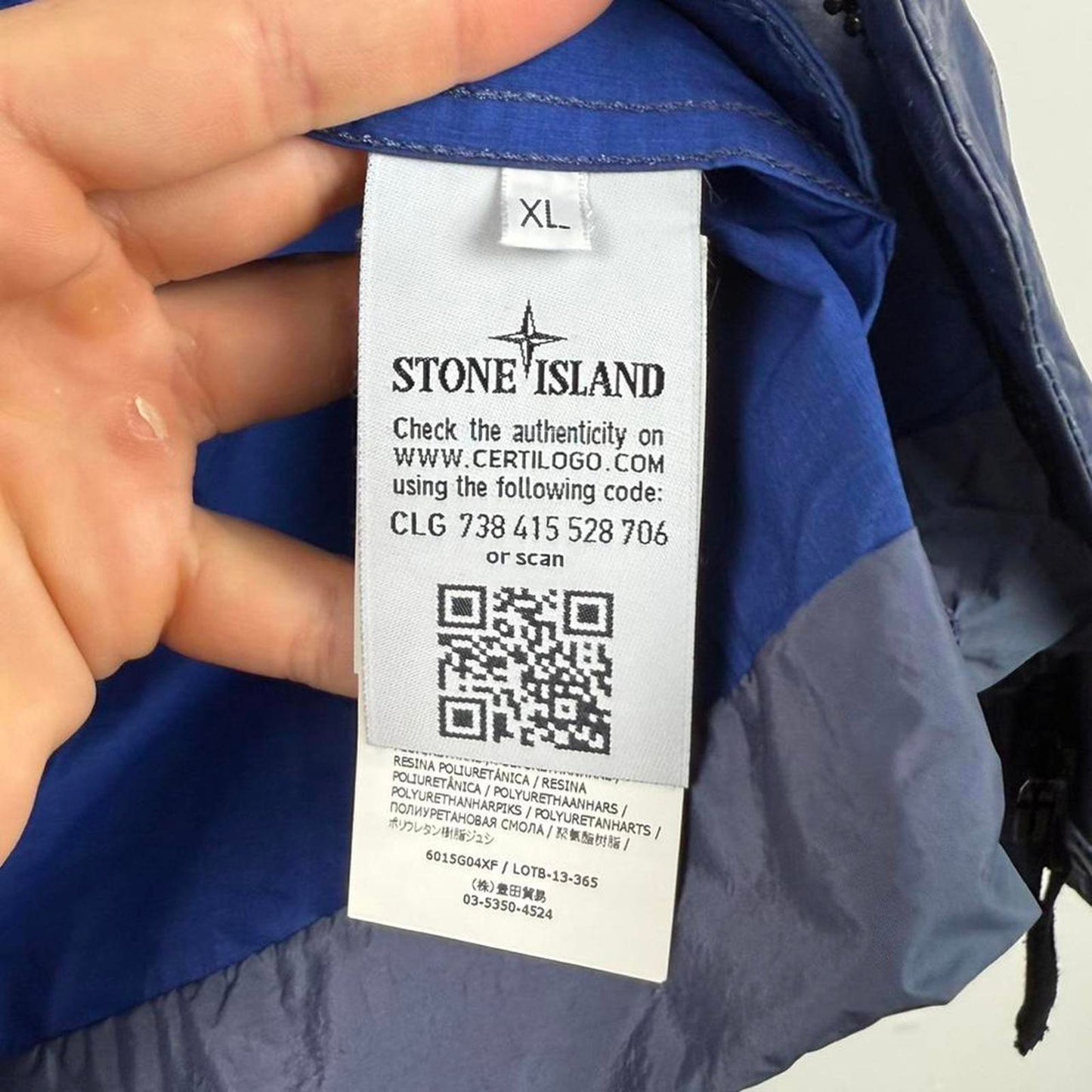 2014 Stone Island Marina Heat Reactive Jacket (XL)