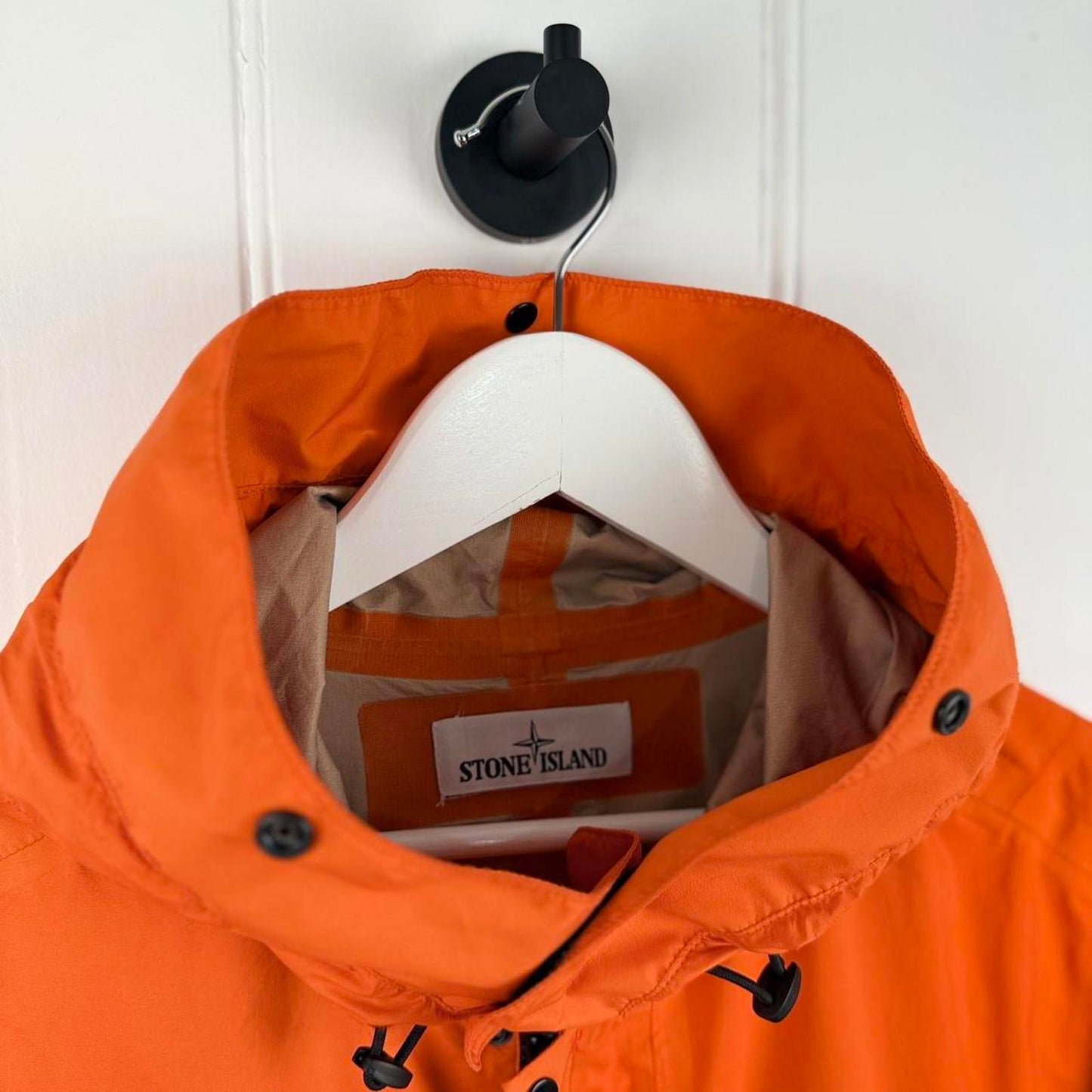 Orange Stone Island Garment Dyed Performance Tela Jacket (L)