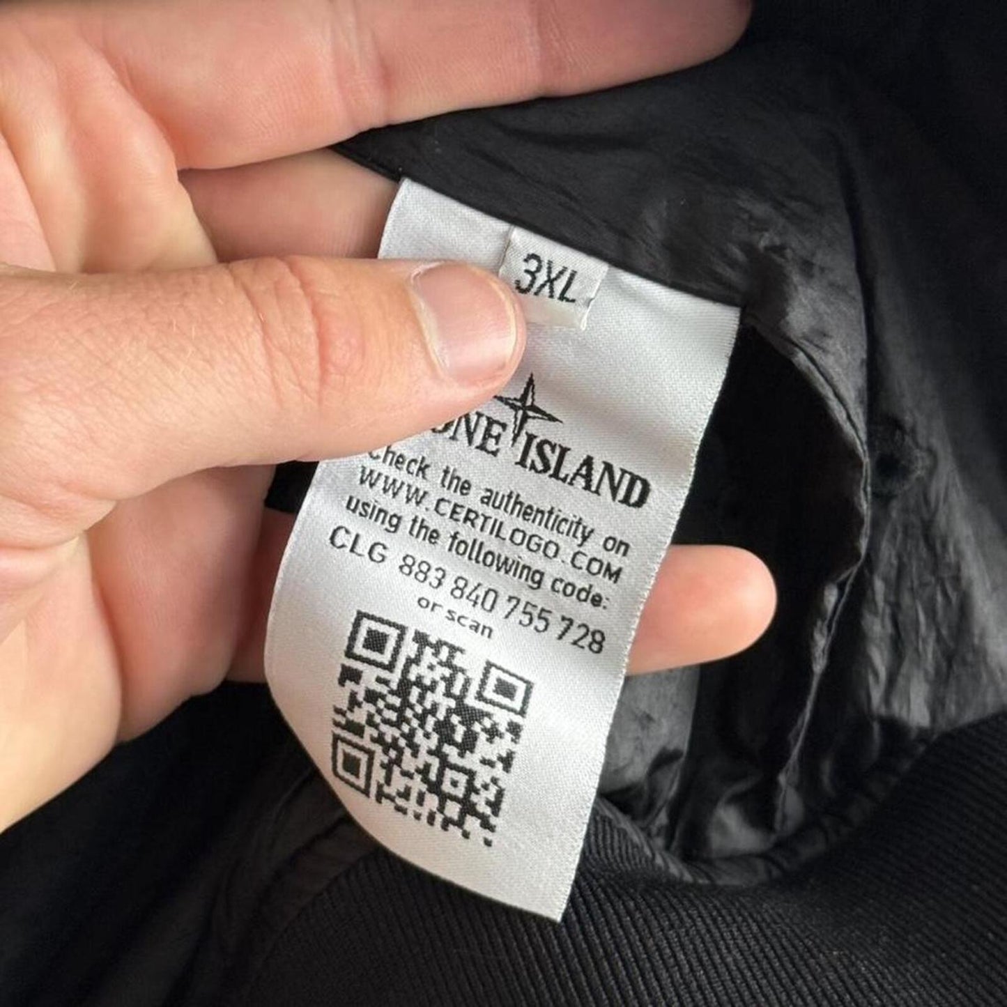 Stone Island Garment Dyed Crinkle Reps NY Bomber Jacket (3XL)