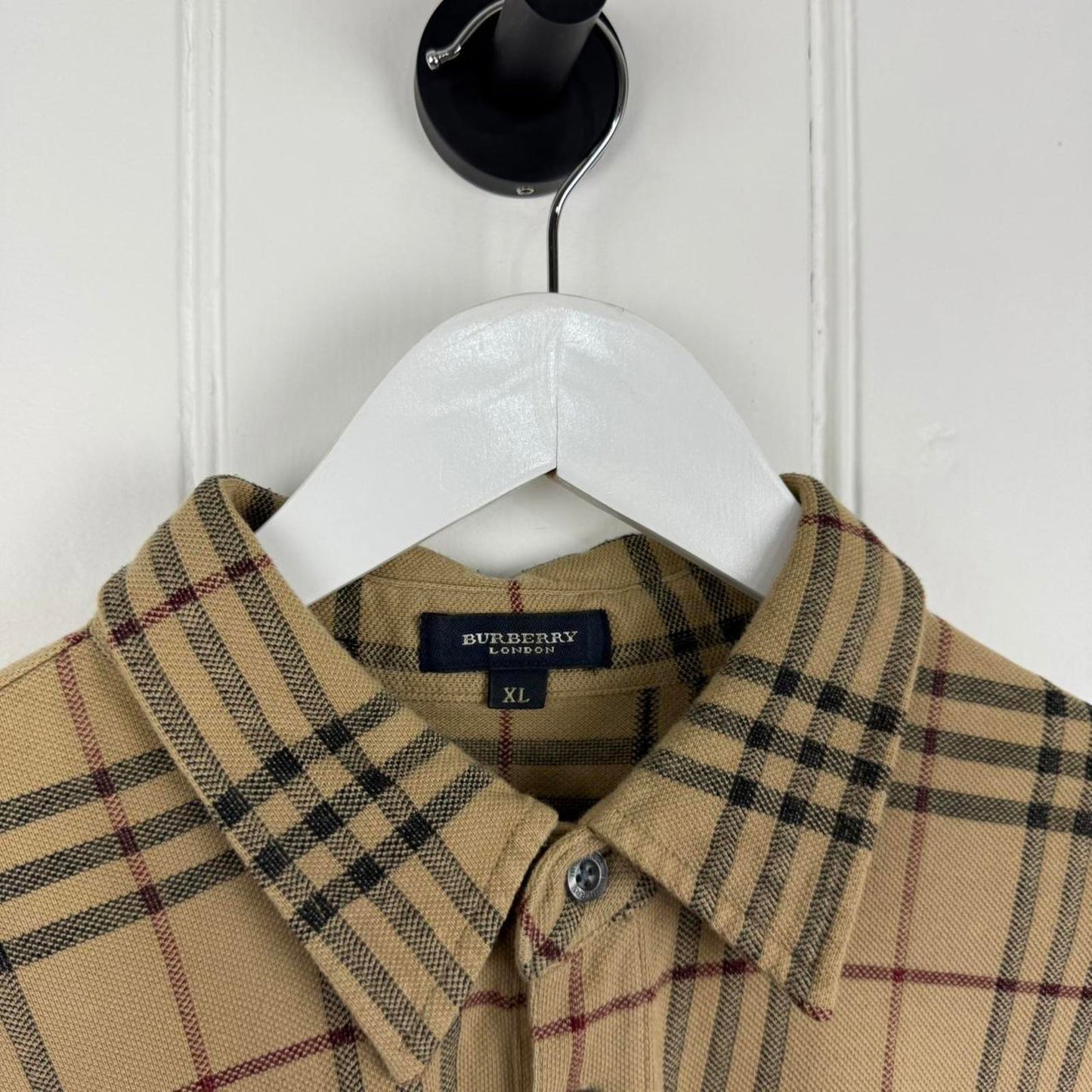 Burberry Nova Check Polo Shirt (XL)