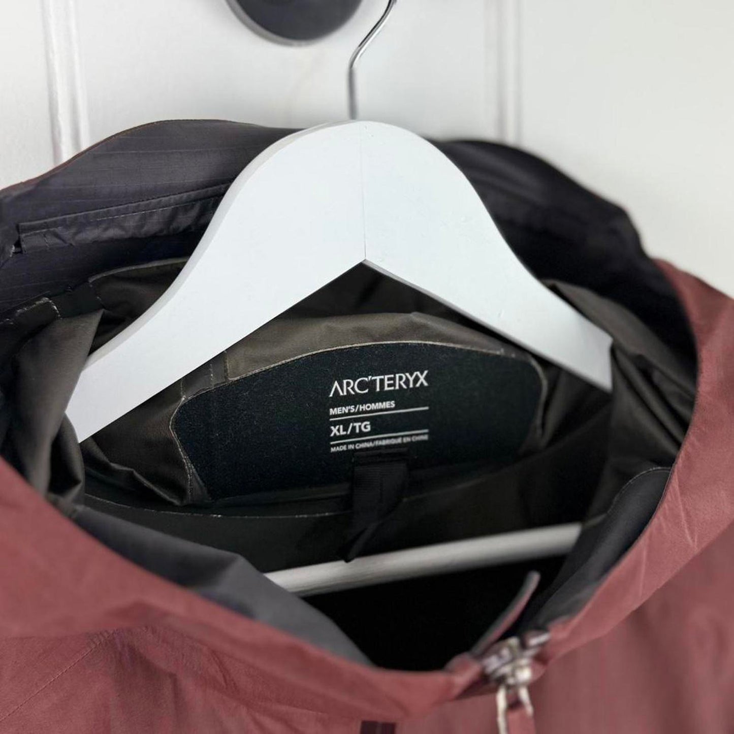 Burgundy Arcteryx Zeta SL Jacket (XL)