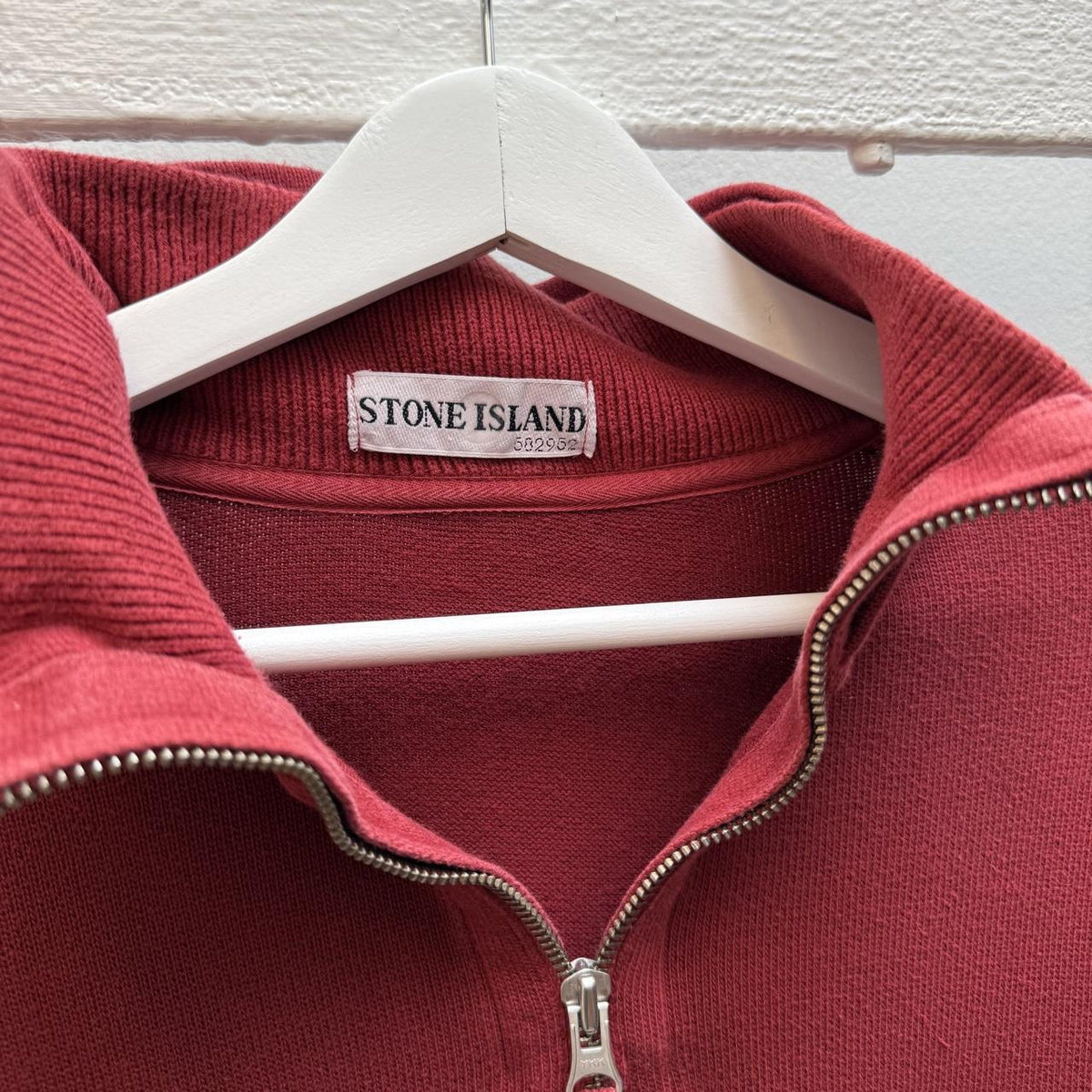 Early 2000s Stone Island Half Zip Jumper (XL)