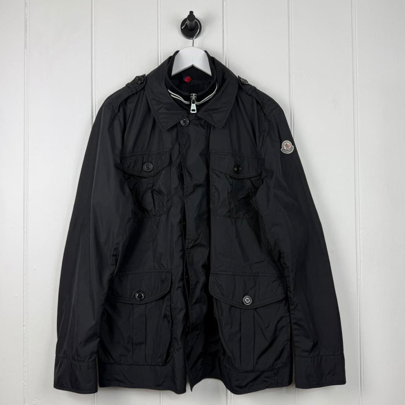 Moncler “Kenya” Field Jacket Black (L) – fordgarmz
