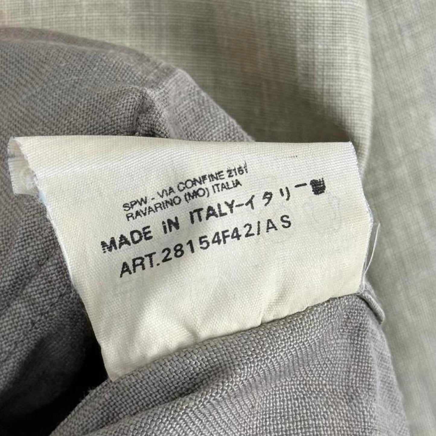 1999 Stone Island Lino Flax Jacket Green (XL)