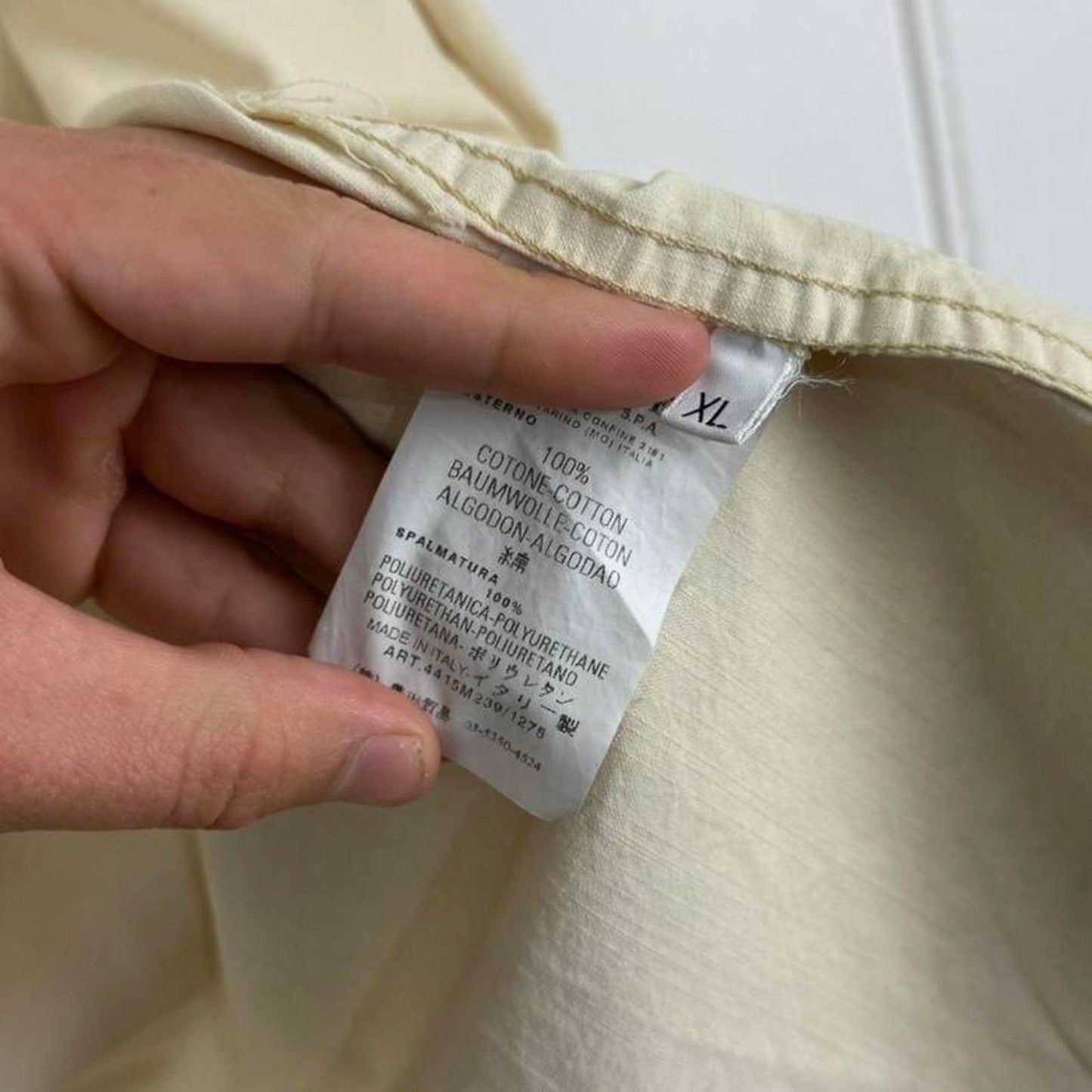 Stone Island 2006 Resin Canvas Utility Jacket (XL)