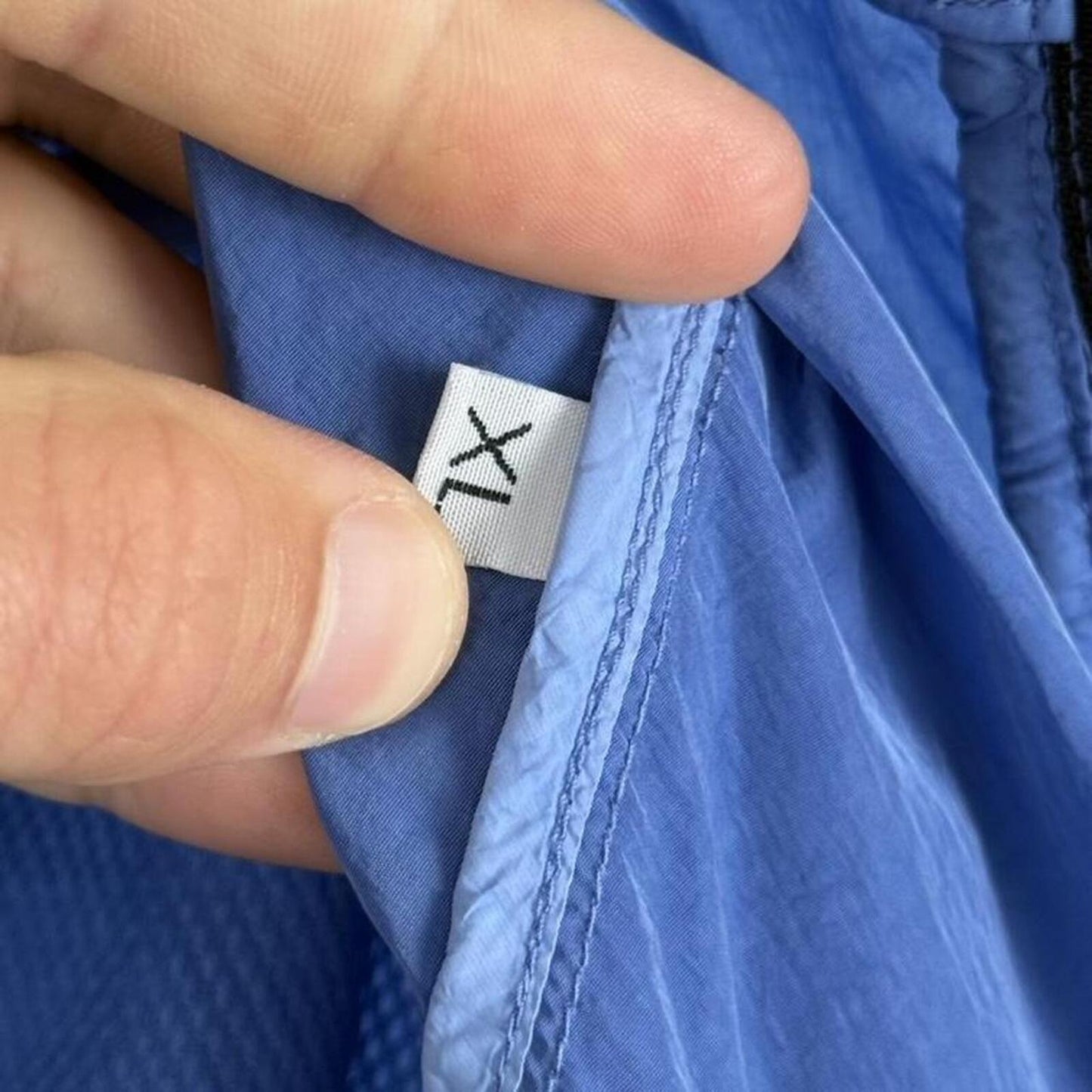 C.P. Company Chrome Hooded Jacket Blue (XL)