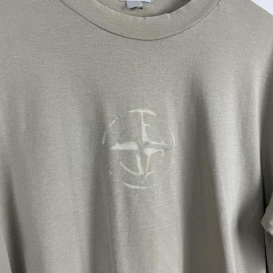 Stone Island Compass Logo T-Shirt Beige (L)